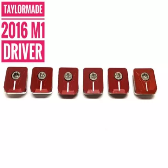 Golf weight for Taylormade M1 Red/Black 5g 6g 7g 9g 11g 13g