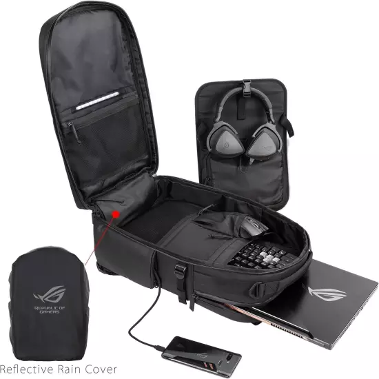 ASUS ROG Ranger BP3703 Gaming 20L Backpack For 17" Laptop