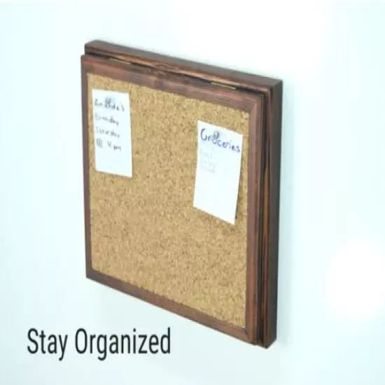 Concealment cork bulletin board, 2A 2nd amendment, home defense compartment CB