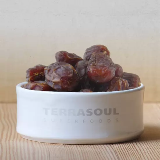 Organic Medjool Dates, 2 Lbs - Soft Chewy Texture | Sweet Caramel Flavor | Farm 