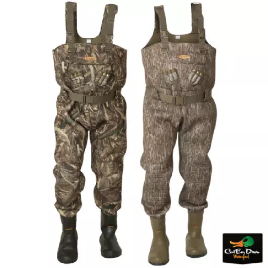 AVERY OUTDOORS NEOPRENE CHEST WADERS - 5MM CAMO DUCK HUNTING WADER -