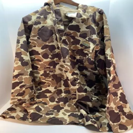 Hodgman Mens Camo Rain Jacket/Oarka Waterproof Hunting Camouflage Size XL