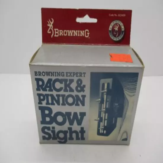 Vintage NOS Browning Expert Rack and Pinion Bow Sight