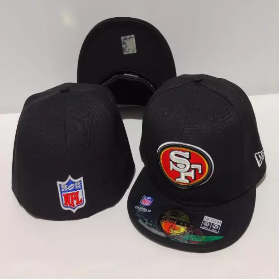 San Francisco 49ers Fitted Hat 2024 New Style Football Cap Mens Flat Brim Cap