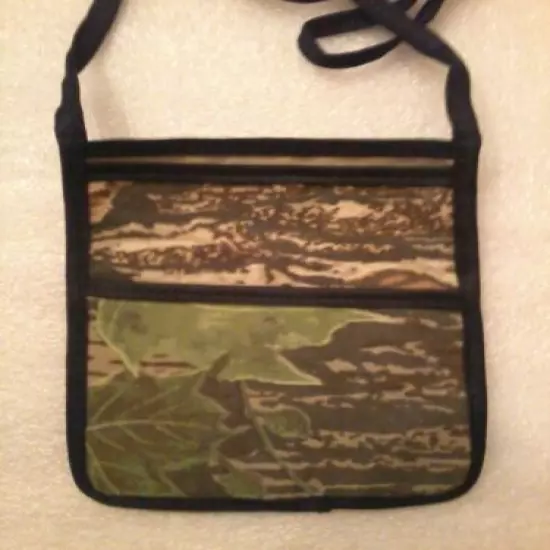 Camouflage Badge Holder, 3 Pocket, Realtree Xtra Brown, Lot of 6, Made In USA