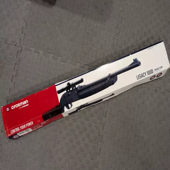 Crosman Legacy 1000 .177 Pellet/ BB Variable Pump Air Rifle with Scope, NIB