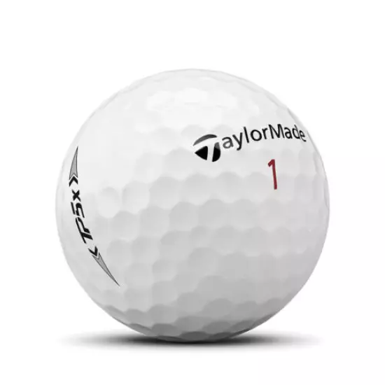 Taylormade TP5x White Golf Balls - 2021 Model 2 Dozen