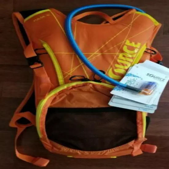 Source Pulse 3L Hydration Backpack With 3L Bladder Orange/Yellow