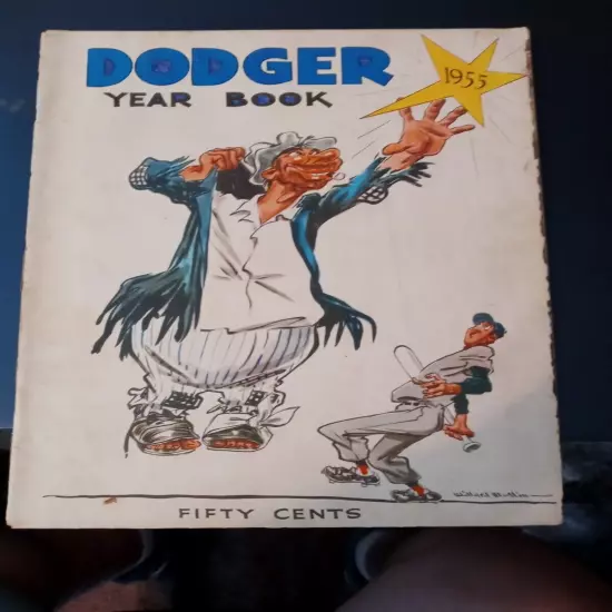 1955 Brooklyn Dodgers Yearbook (very good condition) World Champions