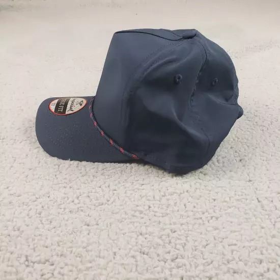 Imperial Golf True Fit Hat Navy Blue Rope SnapBack Blank NEW