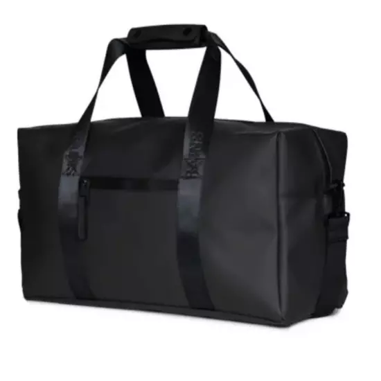 Rains Trail Gym Bag Black New With Tags NWT Unisex Waterproof MSRP $125