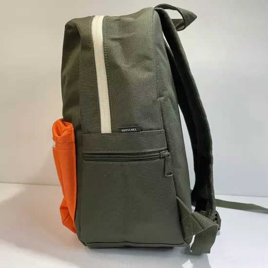 Herschel Harrison Laptop Tablet Organizr Backpack Forest Night/Vermillion Orange