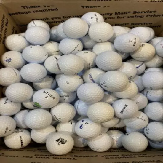 100 Used Misc Golf Balls Mint-AAAAA