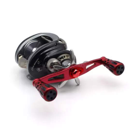 Red Fishing Reel Handle for Daiwa Abu Garcia Baitcasting Reel Repair Grip