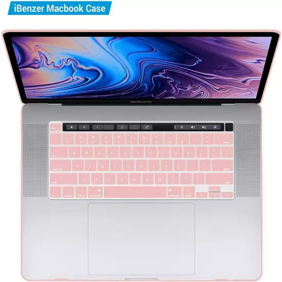 IBENZER Hard Shell Case for 2020 2019 MacBook Pro 16-inch A2141 + Keyboard Cover