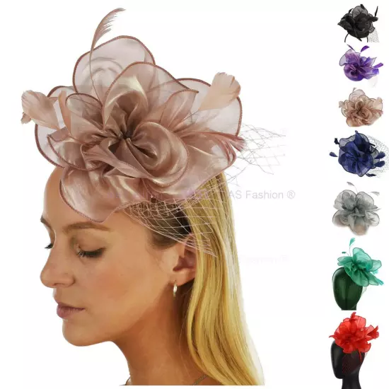 Melbourne Cup Spring Races Racing Carnival Headband Clip Hatinator Fascinator