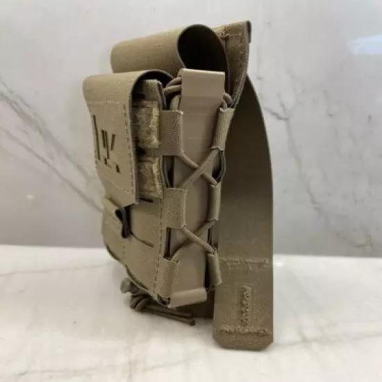 Rare German Heckler & Koch HK lasercut Magazine Pouch for 5.56 Coyote Tan