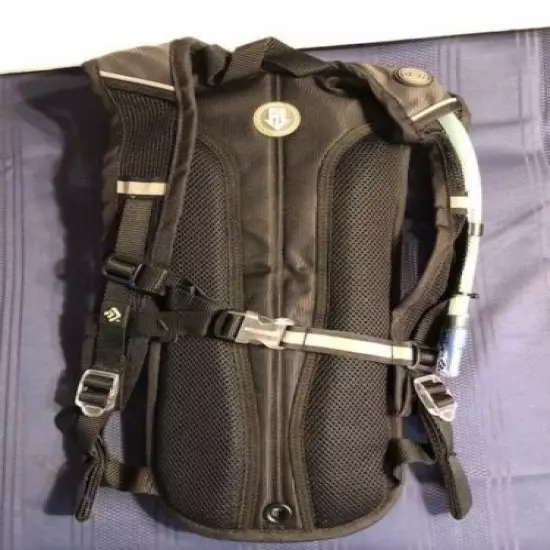 NEW!! OUTDOOR PRODUCTS Backpack Hydration Pack, Black & Silver