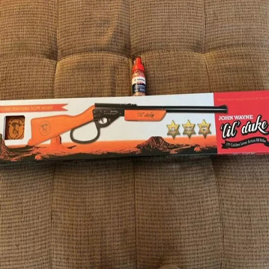 John Wayne 'Lil Duke Lever Action BB Rifle FPS 550 w/box of 1500 BB's! 