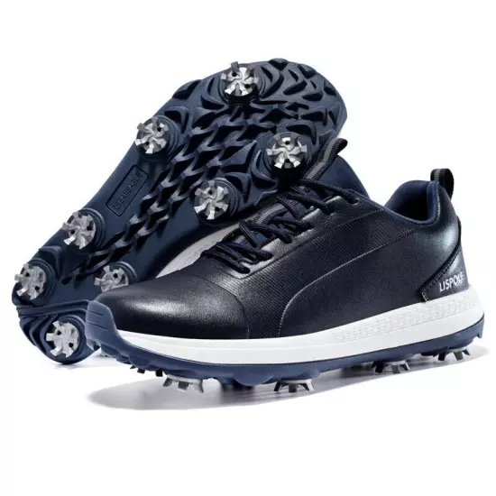 Hot Sale Professional Non-Slip Golf Shoes Men's Waterproof Golf Spikes Sneakers