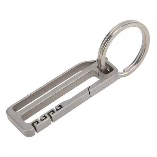 Titanium Alloy Belt Hang Buckle Durable Key Chain Waist Hanging Ring Key