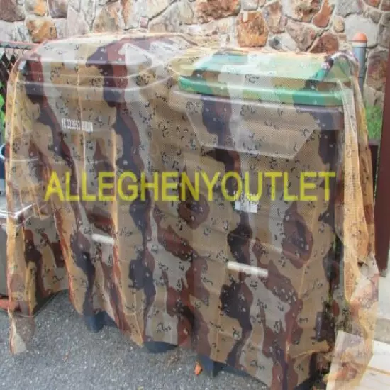 2 ARMY Sniper Veil Desert Camo Ghillie Netting Deer Turkey Archery Cover 8x5'