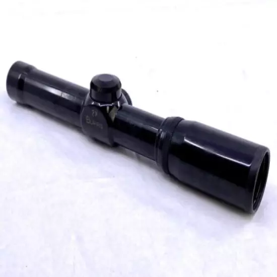 Vintage Burris 2X Handgun Pistol Scope Glossy Black