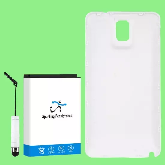 High Grade 10300mAh Extended Battery Cover Stylus f Samsung Galaxy Note 3 N900P