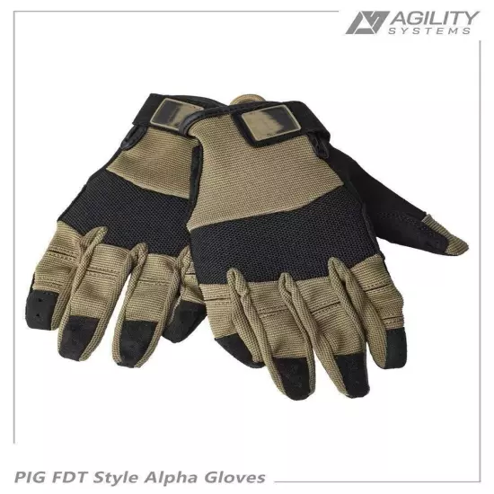 Pig Full Dexterity Tactical Gloves Military Issue FDT Alpha Shooting Range Work