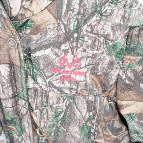 Realtree Camo Jacket Lined Hunting Coat Men Size L