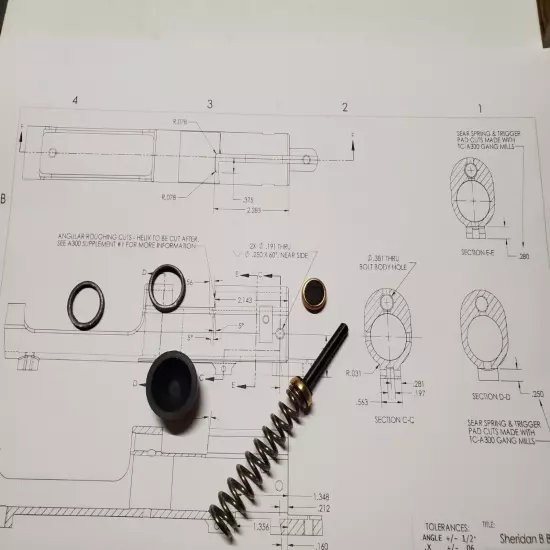 Sheridan C seal kit