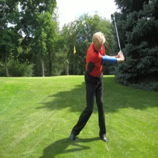 Golf Training Aid-Left Hand-Are You Bending Your-The "Straight Arm"-standard