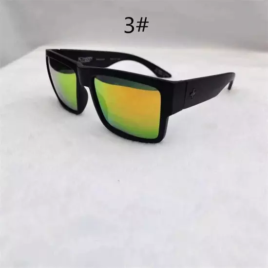 New Spy Cyrus Men's HD Polarized Sunglasses Matte Black Happy Lens Shades Brand