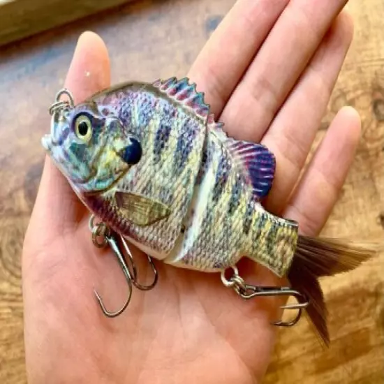 5" Bluegill Sunfish Perch Glide Swimbait 1.25 oz