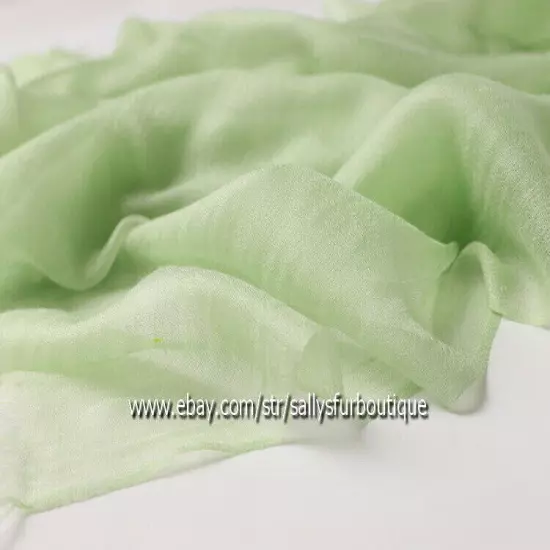 Sallys Pure Mongolian Cashmere 300s Wrap Shawl Ring Scarf Thin Soft 230 * 100 cm