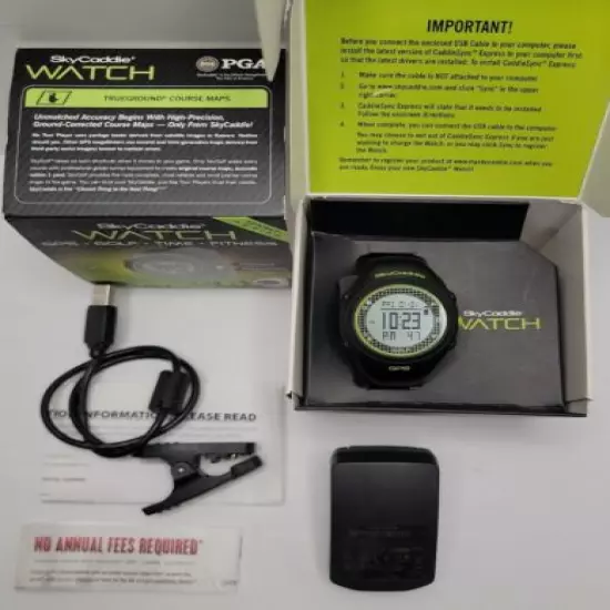 SkyCaddie Sport Series Watch & Accessories.