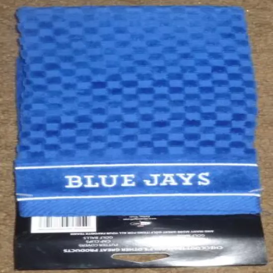 MLB Embroidered Tri-fold Golf Towel - Toronto Blue Jays