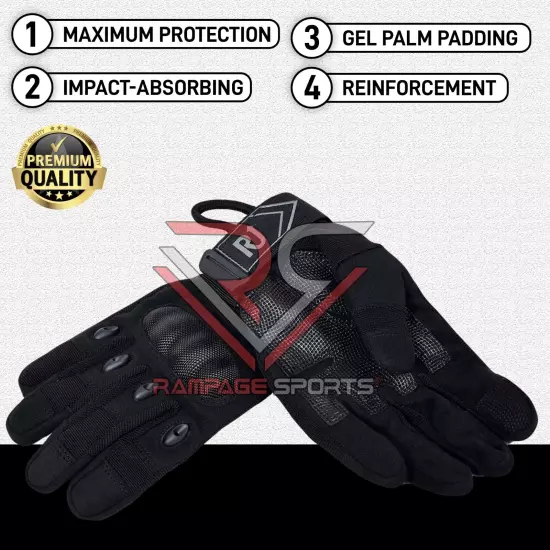 Tactical Gloves Hard Knuckles Gloves Combat Hunting Shooting Gloves