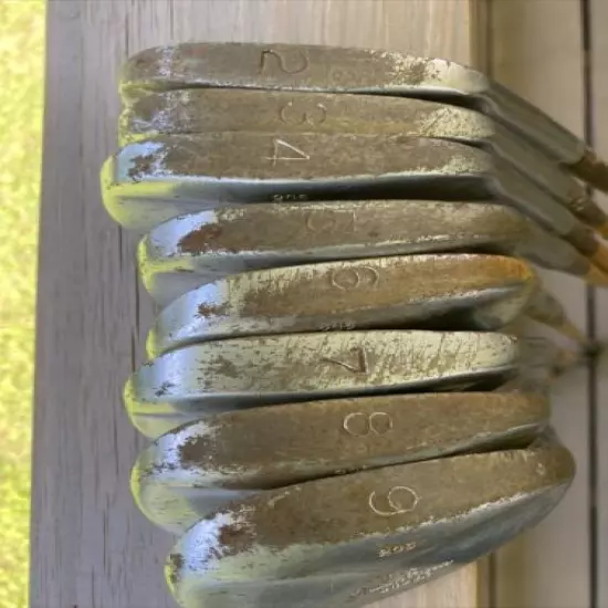 Vintage Walter Hagen 205 Crown Iron Set: 2-9 Irons