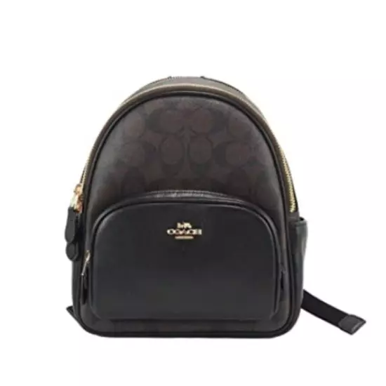 Coach Women's Mini Court Backpack (IM/Brown/Black)