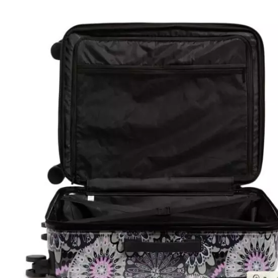 Vera Bradley Hardside 3 Pc. Luggage Set Travel Carry On Mimosa Medallion Gray