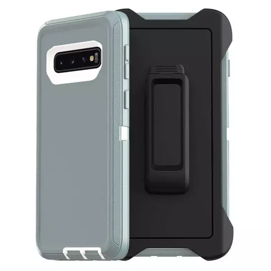 For Galaxy S10 + Plus S10e Case Cover Shockproof Series Fits Defender Belt Clip