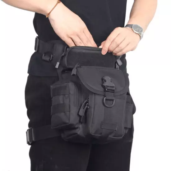 Outdoor Tactical Drop Leg Bag Fanny Pack Pouch Military Drop Leg Men Hunting Bag