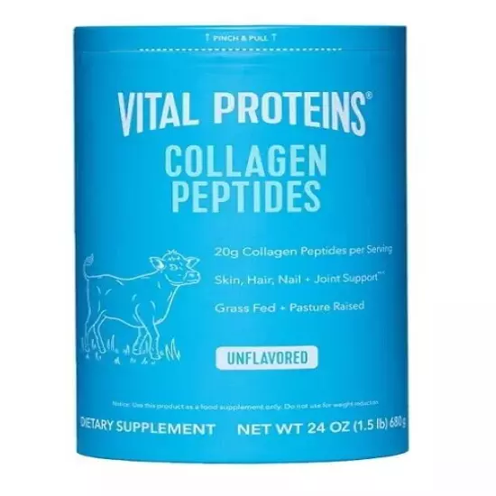 Vital Proteins Collagen Peptides Unflavored Dietary Supplement 1.5 Lb 24 Oz 2026