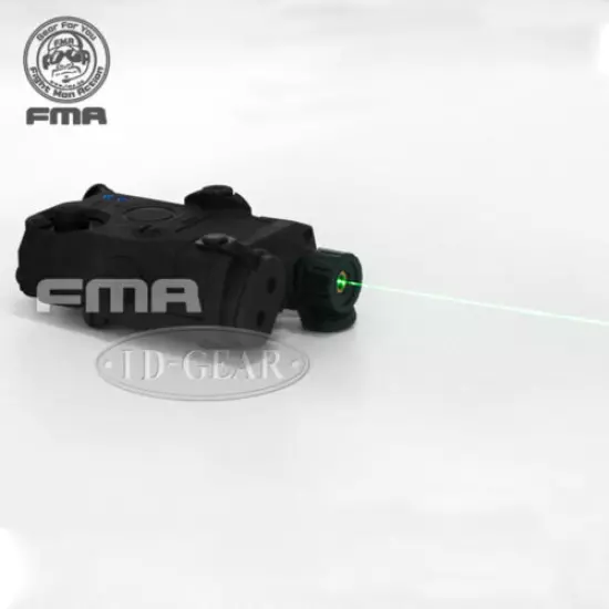 FMA PEQ 15 LA-5 Hunting Battery Case Box + Green Laser Light PEQ-15 Tactical