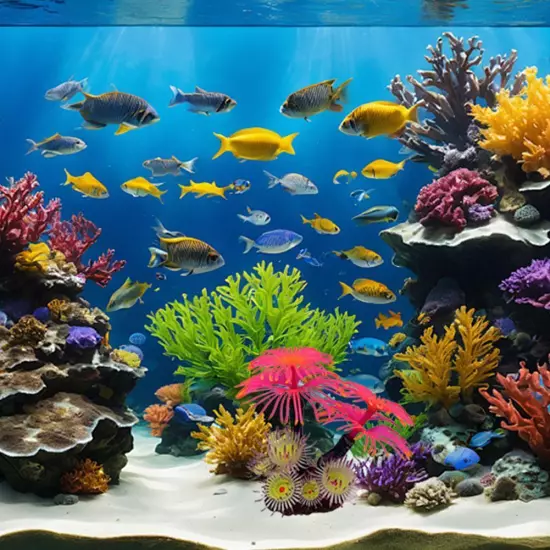 Fish Tank Coral Artificial Underwater Coral Aquarium Fish Tank Decora