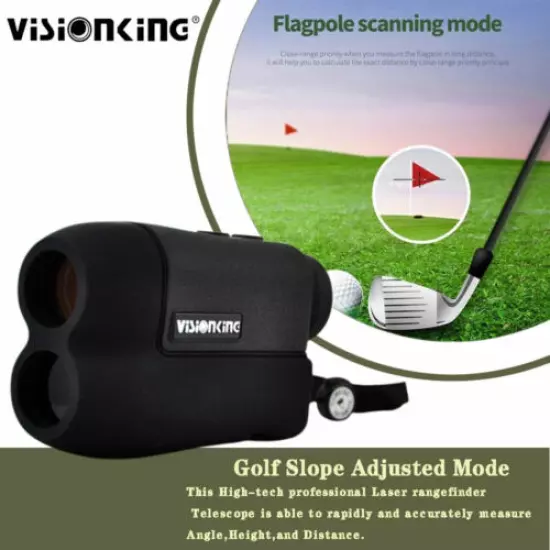 Visionking 6x25 Laser Range Finder Angle height Distancemeasure Golf Hunt 600 