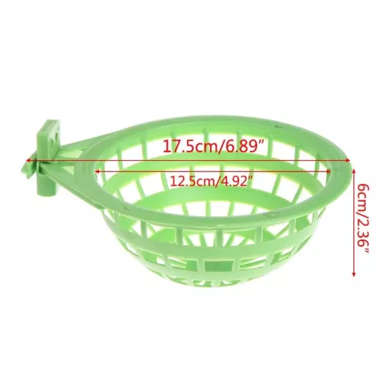 Bird Nest for Cage Plastics Breeding Nests Hollow Basket Hatching House