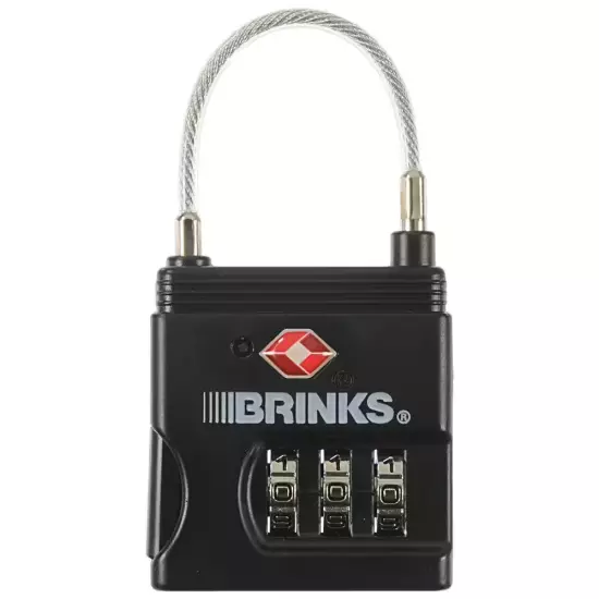 25 Mm Combination TSA Lock with Cable