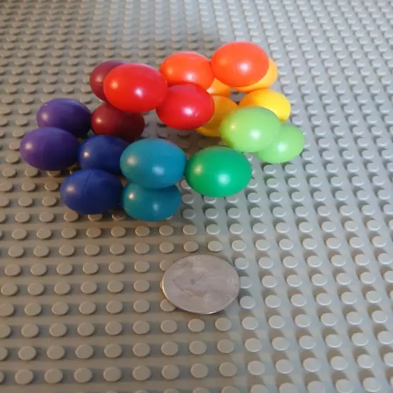 Rainbow Stress Balls - Squeeze Anxiety Fidget Sensory